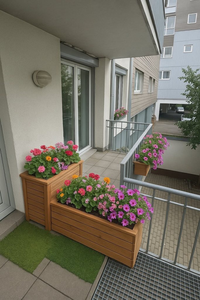 Cityresidenz Karlsruhe Balkon in zentraler Innenstadtlage