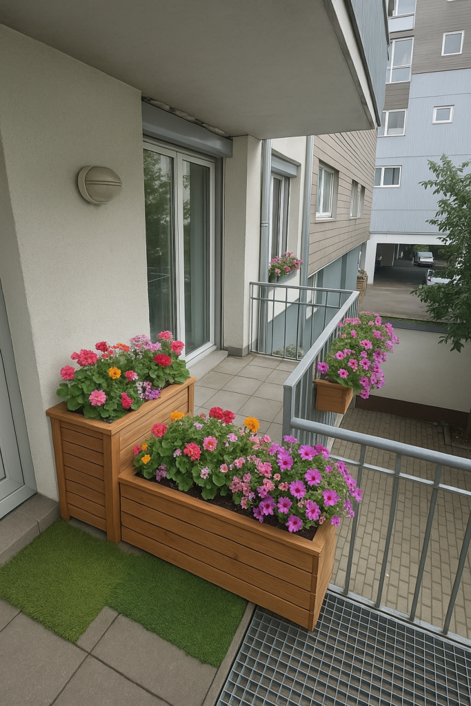Cityresidenz Karlsruhe Balkon in zentraler Innenstadtlage