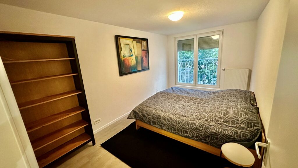 Cityresidenz Karlsruhe Schlafzimmer 2 mit Kingsize Bett